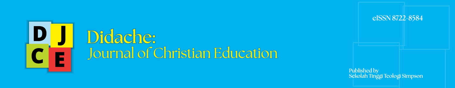 Didache: Journal of Christian Education